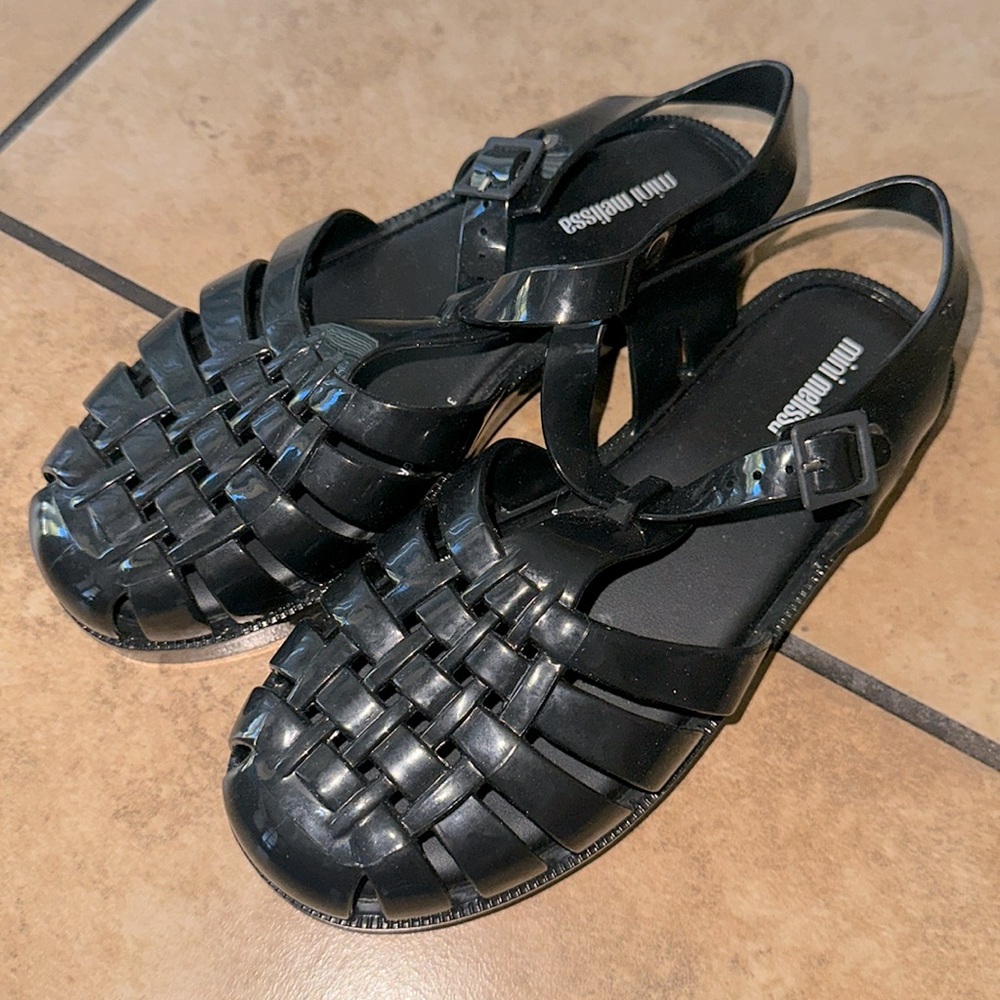 Mini Melissa Sandals size 4